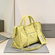 Balenciaga Medium Le City tote bag yellow - 2