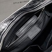 Balenciaga Medium Le City tote bag silver - 4