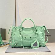 Balenciaga Medium Le City tote bag green - 1