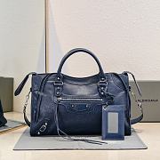 Balenciaga Medium Le City tote bag dark blue - 1