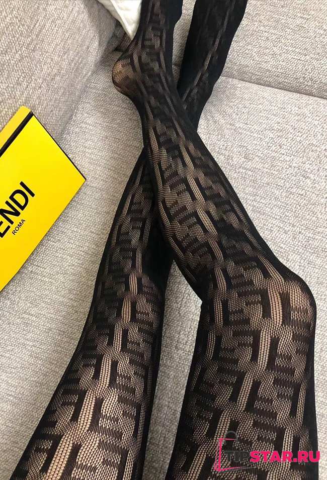 Fendi Tights Black stockings 02 - 1