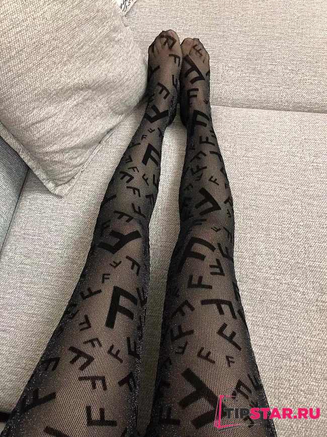 Fendi Tights Black stockings 01 - 1