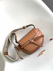 Loewe Mini Gate Bag In Brown - 1