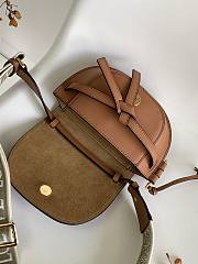 Loewe Mini Gate Bag In Brown - 6