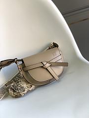 Loewe Mini Gate Bag In Beige - 1