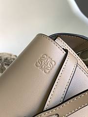 Loewe Mini Gate Bag In Beige - 4