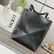 Loewe Puzzle Fold Tote bag in black - 5