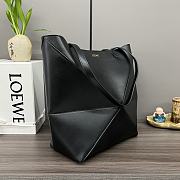 Loewe Puzzle Fold Tote bag in black - 2