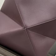 Loewe Puzzle Fold Tote bag in burgundy - 6