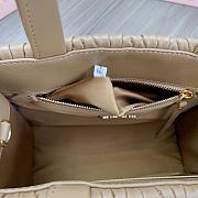 Miumiu Matelassé nappa leather tote-bag brown - 2