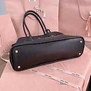 Miumiu Aventure nappa leather bag black - 6