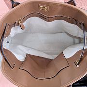 Miumiu Aventure nappa leather bag brown - 6