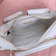 Miumiu Nappa leather Pocket bag in white - 3