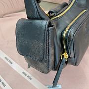 Miumiu Nappa leather Pocket bag in black - 5