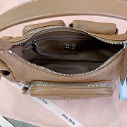 Miumiu Nappa leather Pocket bag in brown - 6