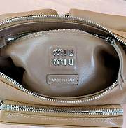 Miumiu Nappa leather Pocket bag in brown - 2