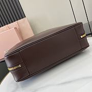 Miumiu ARCADIE leather bag in burgundy - 5