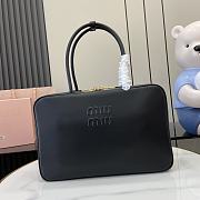 Miumiu ARCADIE leather bag in black - 1