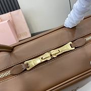 Miumiu ARCADIE leather bag in brown - 4