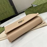 Gucci Mini GG Marmont Supreme Wallet In Beige - 4