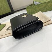 Gucci Mini GG Marmont Supreme Wallet In Black - 5