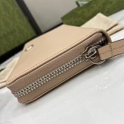 Gucci GG Marmont Supreme Wallet In Beige - 2