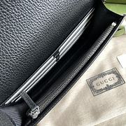 Gucci GG Marmont Wallet On Chain In Black - 4