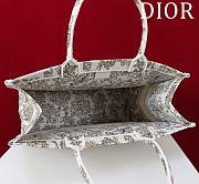 Dior Large Book Tote Latte Embroidery with Gold-Tone  - 2