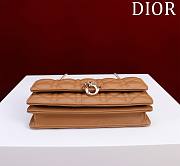 Dior My Dior Mini Bag Orange Cannage Lambskin - 6