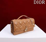 Dior My Dior Mini Bag Orange Cannage Lambskin - 5