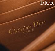 Dior My Dior Mini Bag Orange Cannage Lambskin - 2