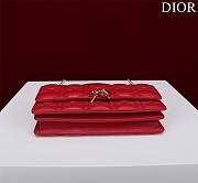 Dior My Dior Mini Bag Red Cannage Lambskin - 6