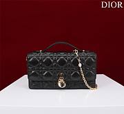 Dior My Dior Mini Bag Black Cannage Lambskin - 1