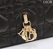 Dior My Dior Mini Bag Black Cannage Lambskin - 3