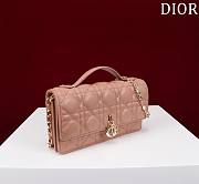 Dior My Dior Mini Bag Rose des Vents Cannage Lambskin - 5