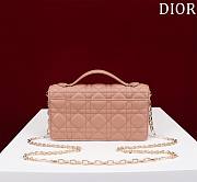 Dior My Dior Mini Bag Rose des Vents Cannage Lambskin - 3