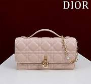 Dior My Dior Mini Bag Pink Cannage Lambskin - 1