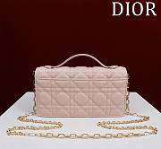 Dior My Dior Mini Bag Pink Cannage Lambskin - 5