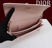 Dior My Dior Mini Bag Pink Cannage Lambskin - 2