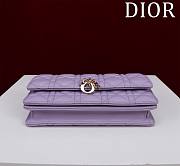 Dior My Dior Mini Bag Purble Cannage Lambskin - 4