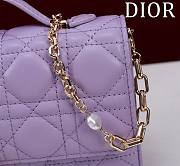 Dior My Dior Mini Bag Purble Cannage Lambskin - 2