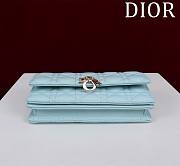 Dior My Dior Mini Bag Light Blue Cannage Lambskin - 5