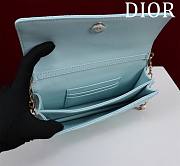 Dior My Dior Mini Bag Light Blue Cannage Lambskin - 3