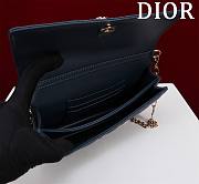 Dior My Dior Mini Bag Dark Blue Cannage Lambskin - 4