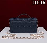 Dior My Dior Mini Bag Dark Blue Cannage Lambskin - 3