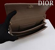 Dior My Dior Mini Bag Dark Brown Cannage Lambskin - 5