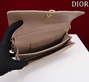 Dior My Dior Mini Bag Taupe Cannage Lambskin - 6