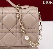 Dior My Dior Mini Bag Taupe Cannage Lambskin - 2