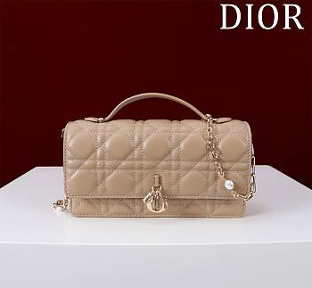 Dior My Dior Mini Bag Beige Cannage Lambskin