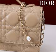 Dior My Dior Mini Bag Beige Cannage Lambskin - 2